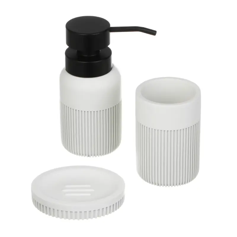 Мыльница тм VETTA Модена, полирезин, молочный, 10x8x2см