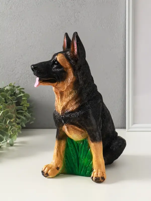 Копилка для денег &laquo;Овчарка средняя&raquo;, гипс, 32&times;23&times;16 см