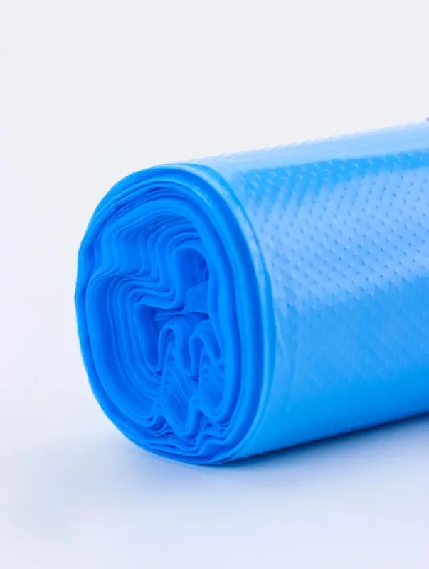 Мешки для мусора 35 л, ПНД толщина 20 мкм, 30 шт. в рулоне, синие