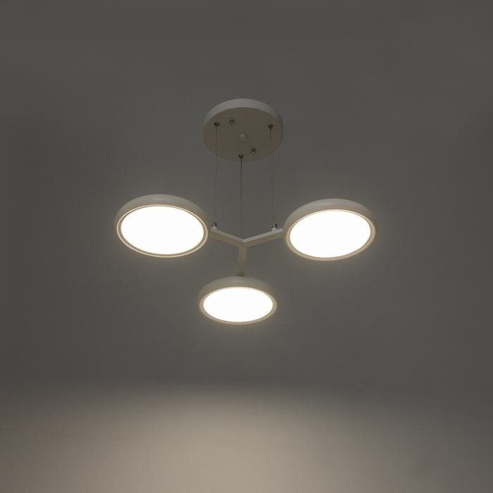 Люстра Люстра "Алис" 3хLED 72Вт 3000-6000К белый 52х52х100 см