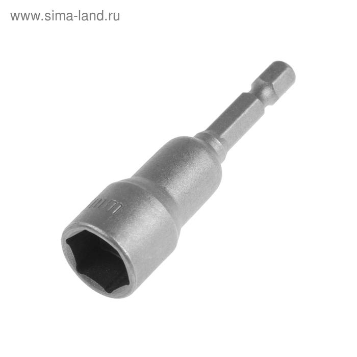 Бита с торцевой головкой ТУНДРА, сталь CrV, магнит, 13 х 65 мм Бита с торцевой головкой ТУНДРА, сталь CrV, магнит, 13 х 65 мм