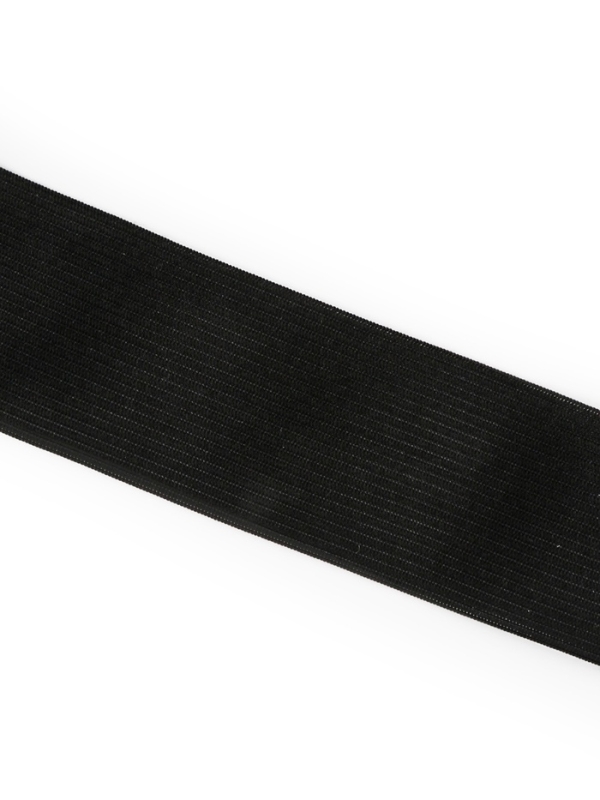 Резинка вязанная 50мм 40±2м чёрный АУ Резинка вязанная 50мм 40±2м чёрный АУ