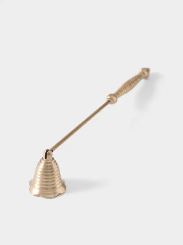 Гаситель для свечей &laquo;Спираль&raquo;, 28 см, латунь