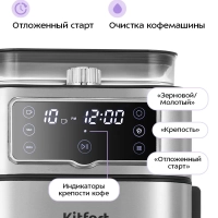 Кофемашина капельная КТ-7522 - 1000 Вт