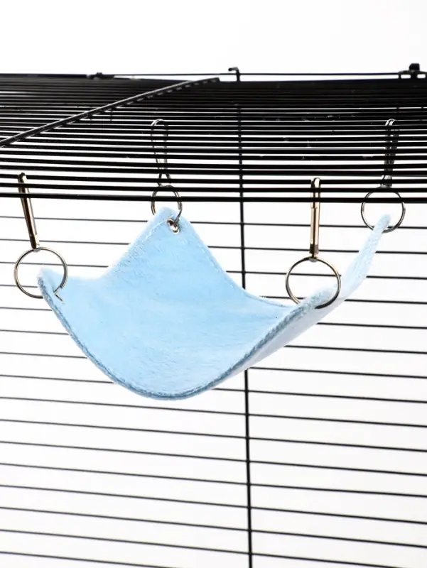 Гамак для грызунов, 13&times;14 см, маленький, голубой