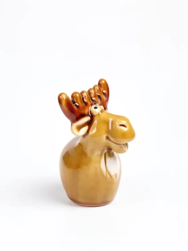 Фигурка декоративная &laquo;Бородатый лось&raquo;, керамика, 6.2&times;4.4&times;8.5 см
