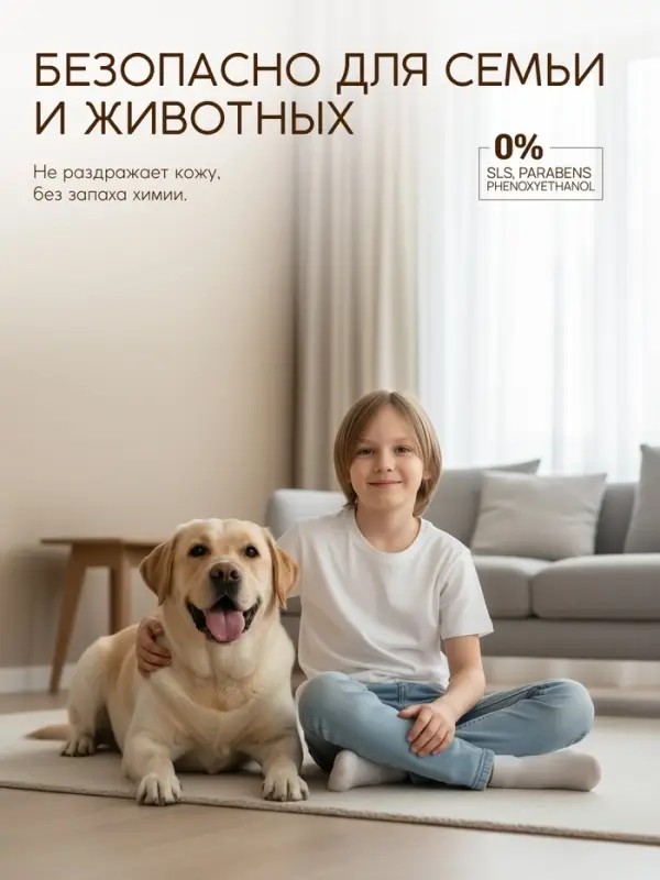 Средство для мытья пола, аромат морская соль, 1000 мл, ULAB