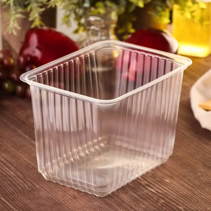 Контейнер одноразовый «Южуралпак», КР-179, пластик, 2 л, 17.9×13.2×13 см, прозрачный