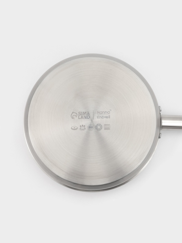 Сковорода-сотейник d=24 см, h=6,5 см, толщина стенки 0,6 мм, индукция