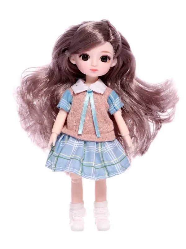 Кукла шарнирная &laquo;Арина&raquo; в платье, МИКС