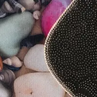 Коврики для ванной и туалета Доляна &laquo;Ракушки&raquo;, 3 шт., 50&times;80, 50&times;40, 40&times;43 см