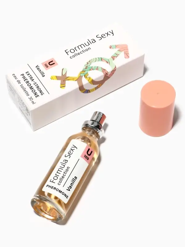 Туалетная вода женская с феромонами Formula Sexy collection Vanilla U109, 30 мл