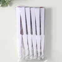 Веер пластик, текстиль "Олени" МИКС широкие лопасти 23 см Веер пластик, текстиль "Олени" МИКС широкие лопасти 23 см