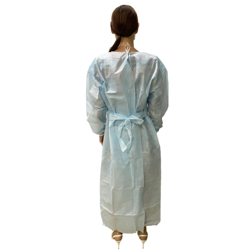 Халат хирург. стер, рук.манж, дл.140 см, р.50-52, пл.40, смс, 1шт