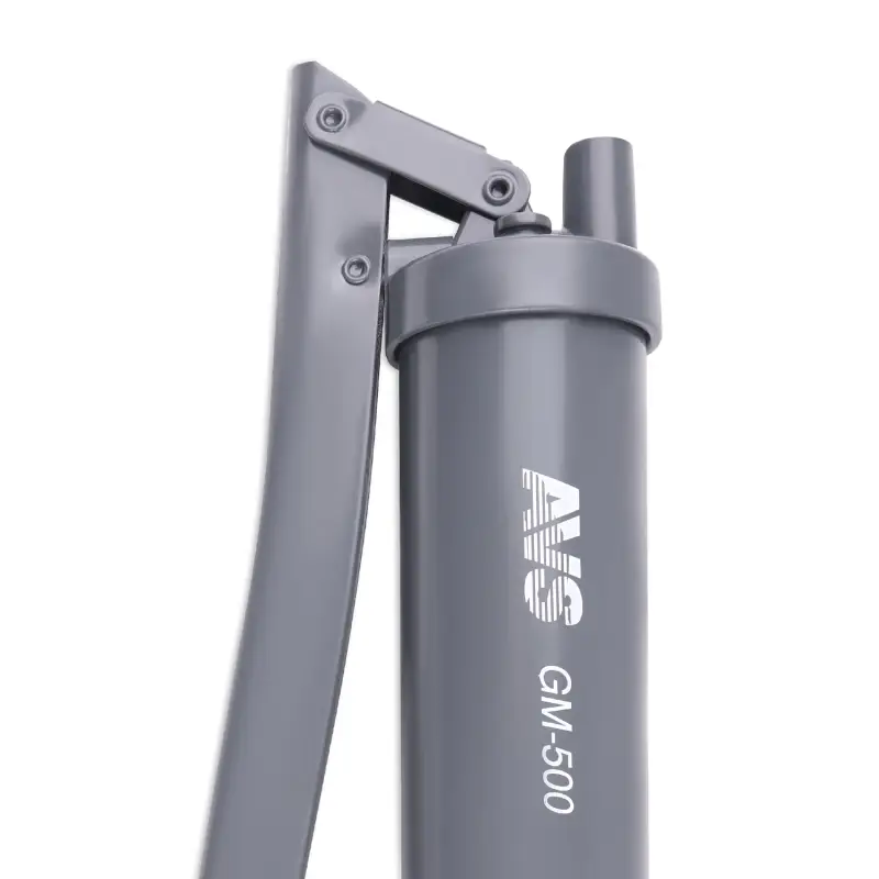 Шприц рычажно-плунжерный 500 мл (гибкий шланг, трубка) под тубу AVS GM-500