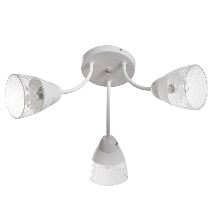 Люстра Люстра "Дебра" 3х60Вт Е27 Белый 48х48х22см