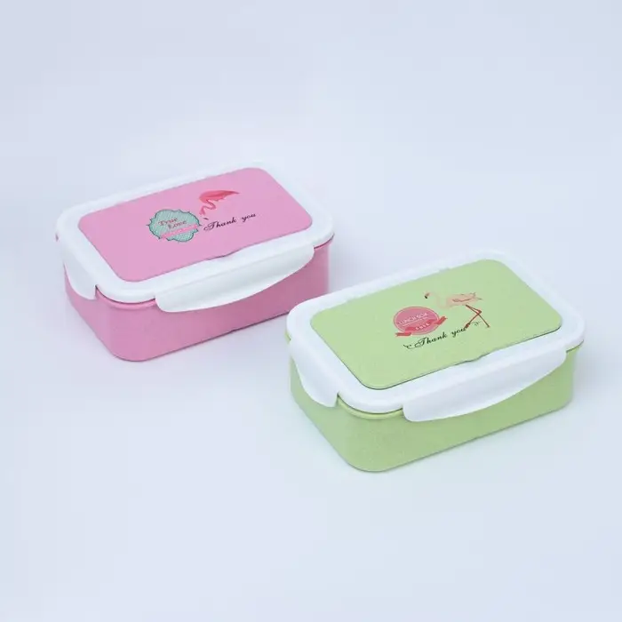 Ланч бокс с отделениями для еды, контейнер для еды, 1.4 л, 21.5 х 7.3 х 15 см, микс