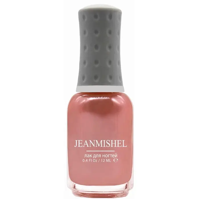 Лак для ногтей Jeanmishel, тон 122, бежево-розовый жемчужный, 12 мл