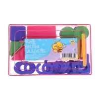 Касса цифр и счетных материалов &laquo;Учись считать&raquo;, 132 элемента, пластик, МИКС