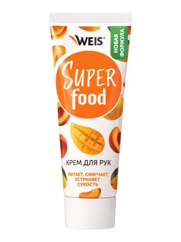 Крем питательный для рук WEIS, с маслом персика и соком манго, 75 мл