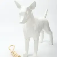 Игрушка для собак канатная, до 23 см, до 55 г, плетеная с ручкой