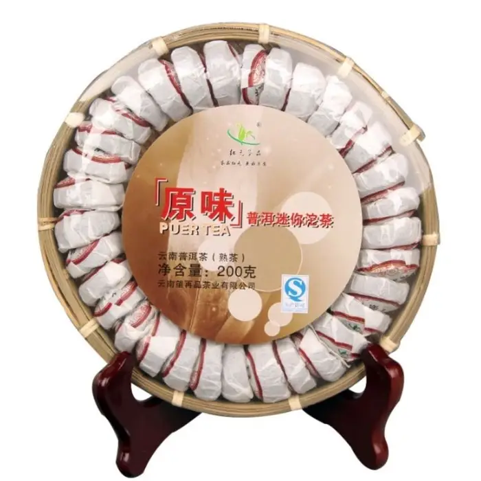 Чай чёрный китайский выдержанный &laquo;Шу Пуэр. Hongyuan&raquo;, Юньнань, 2020 г, 200 г