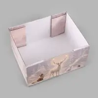 Коробка подарочная, самосборная &laquo;Волшебная елочка&raquo;, 31.2&times;25.6&times;16.1 см