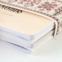 Блокнот А5, 48 л., в клетку, обложка софт-тач &laquo;А ля рус&raquo;, 4 шт.
