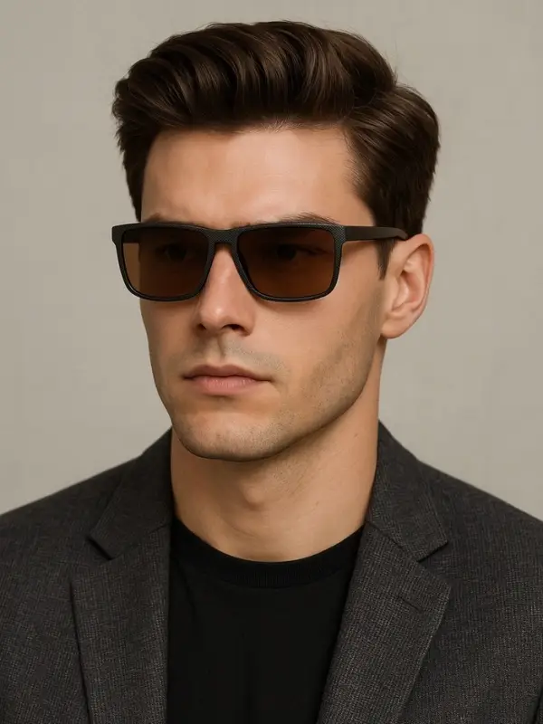 Очки солнцезащитные OneSun, поляризационные, UV 358, 4.5&times;14.5 см, флекс-дужки