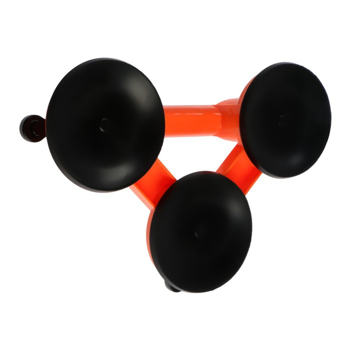 Стеклодомкрат тройной ТУНДРА, пластиковый, 125 мм, до 80 кг Стеклодомкрат тройной ТУНДРА, пластиковый, 125 мм, до 80 кг