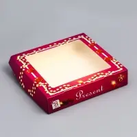 Коробка складная Present 20×20×4 см
