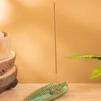 Подставка под благовония &laquo;Черепашонок на листе&raquo;, 15&times;6&times;2 см, керамика, МИКС