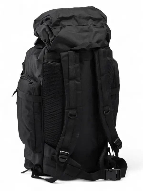 Рюкзак туристический Adventure мужской, 70 л, oxford, чёрный