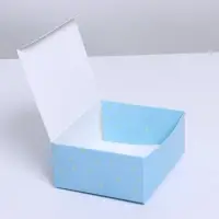 Коробка подарочная сборная, упаковка, «С Днём Рождения», 12 х 10 х 5 см Коробка подарочная сборная, упаковка, «С Днём Рождения», 12 х 10 х 5 см