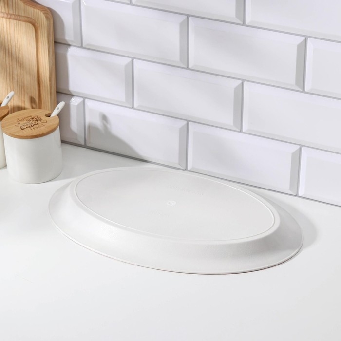 Поднос пластиковый «Сладости», 38×28×2,5 см, цвет МИКС Поднос пластиковый «Сладости», 38×28×2,5 см, цвет МИКС