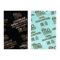 Крем-краска стойкая для бровей и ресниц Fito color, графит 2.0, 2&times;2 мл