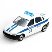 Машина металлическая LADA &laquo;Спецтехника&raquo;, 7.5 см, инерция, МИКС