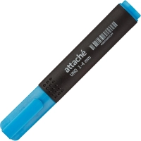 Маркер текстовыделитель Uno 1-4мм синий