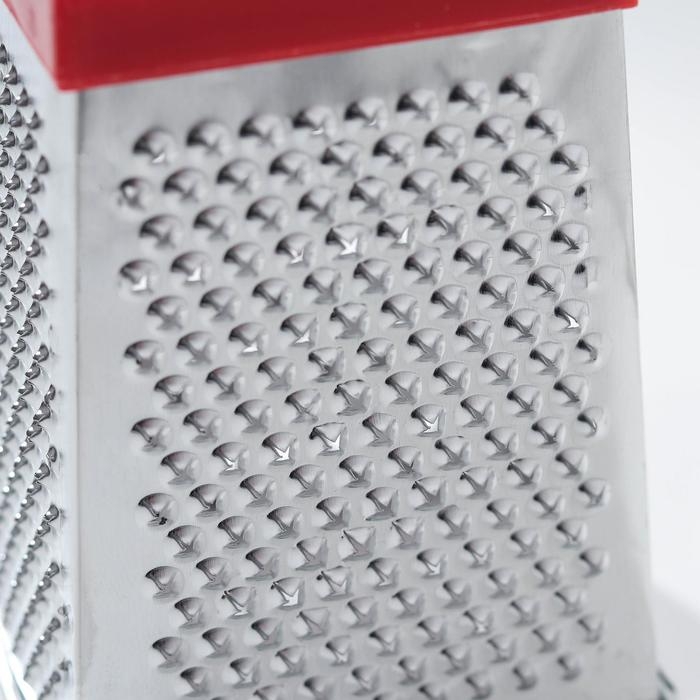 Тёрка четырёхгранная Доляна «Классика», 15 см, цвет МИКС Тёрка четырёхгранная Доляна «Классика», 15 см, цвет МИКС