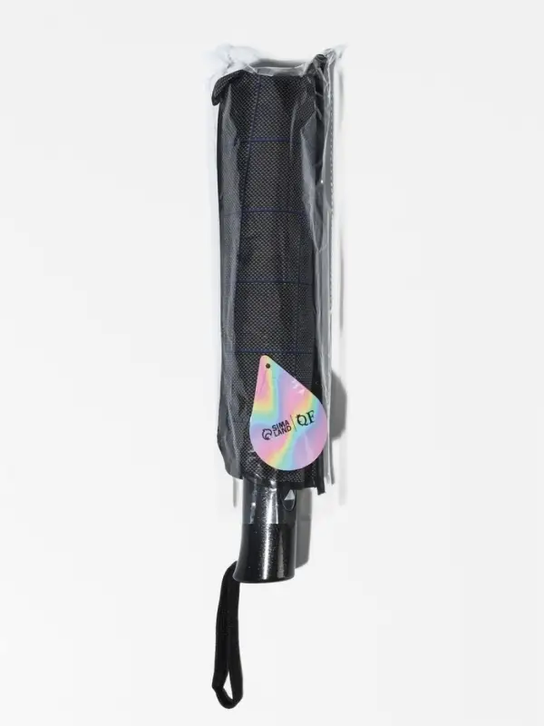 Зонт полуавтоматический &laquo;Клетка&raquo;, эпонж, 3 сложения, 8 спиц, R = 48/55 см, D=110 см, цвет МИКС