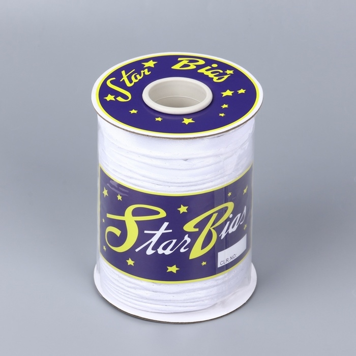 Кант атласный, 12 мм, 65 ± 1 м, цвет белый Кант атласный, 12 мм, 65 ± 1 м, цвет белый