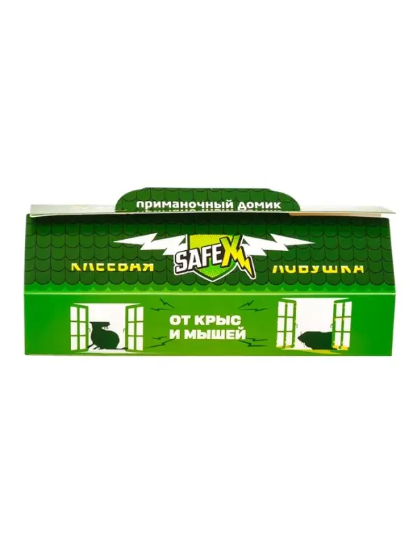 Кеевая ловушка от грызунов домик, SAFEX, 1 шт