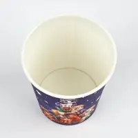 Стакан бумажный "Пони с подарками" , синий (250 мл)