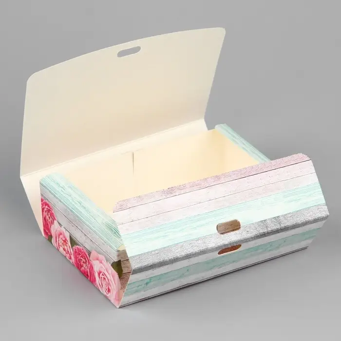 Коробка подарочная складная, упаковка, «Тебе», 16.5 х 12 х 5 см Коробка подарочная складная, упаковка, «Тебе», 16.5 х 12 х 5 см