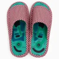 Массажёр для ног, тапочки, пара, 25 см, размер 35-38, красный