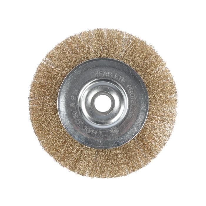 Щетка металлическая для УШМ ЛОМ, плоская, посадка 22 мм, 200 мм Щетка металлическая для УШМ ЛОМ, плоская, посадка 22 мм, 200 мм