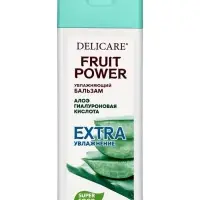Бальзам‑маска для волос Delicare Fruit Power, глубокое очищение и увлажнение, с алоэ, 240 мл 1100360