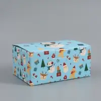 Коробка подарочная складная &laquo;С Новым годом&raquo;, 22&times;15&times;10 см