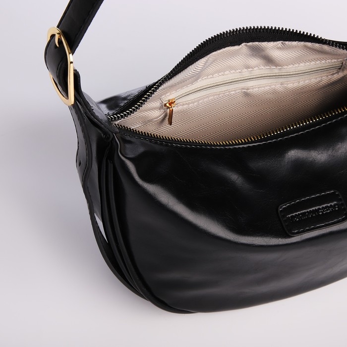 Сумка женская на молнии, цвет чёрный Сумка женская на молнии, цвет чёрный