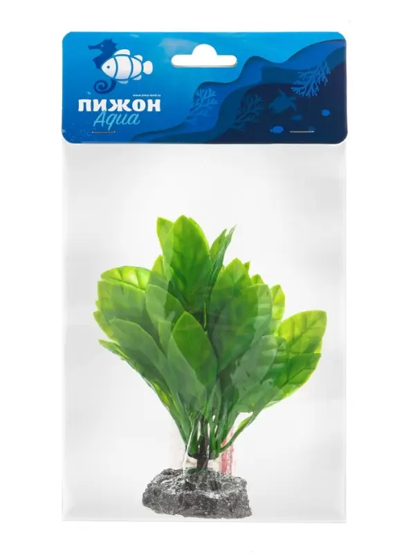 Растение искусственное аквариумное, 15&times;15&times;12 см